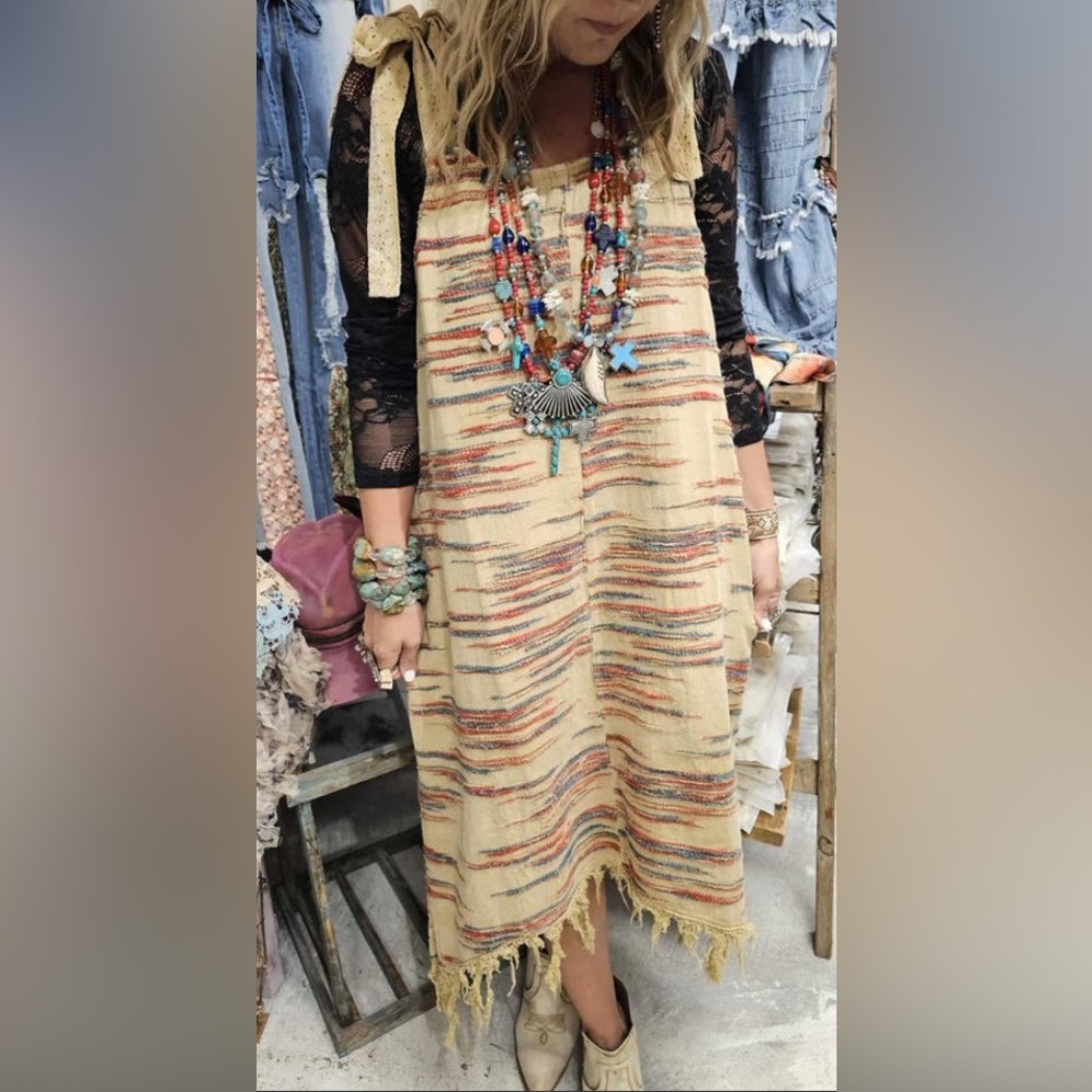 NWT! A Rare Bird Striped tiger Lilly Multicolor Dress